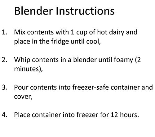 Keto Ice Cream Blender Mix, Chocolate - Sugar Free Gluten Free Vegan Low Net Carb Keto Friendly Fat Bomb Paleo Frozen Dessert Ice Cream Snack - Thumbnail 3