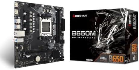 Placa Mãe Biostar B650Mt Socket Amd Am5 Vr 6.0
