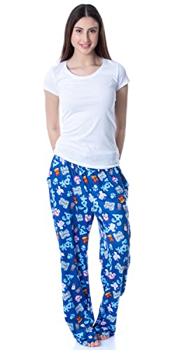 Nickelodeon Mens' Blue's Clues Icon Tossed Print Sleep Pajama Pants3