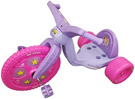 The Original Big Wheel, Pink-Purple, Giant 16" Wheel Ride On Tricycle, 3 Position Seat - Trike Grows with Child, Kid Powered Pedal Bike, 50th Year, Sit Down Riding Around Outdoor Toy, Ages 3-8 (19060)
