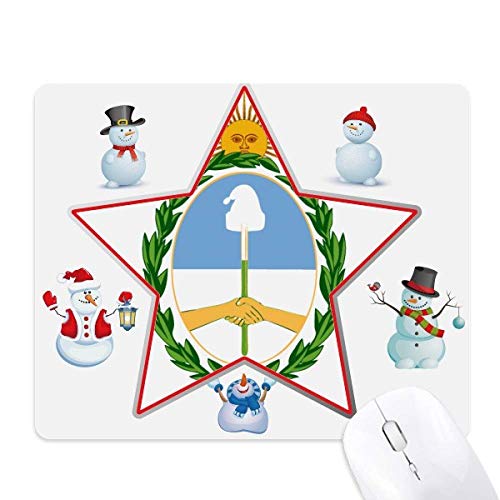 Tapis de souris Buenos Aires pour décorer votre bureau à Noël