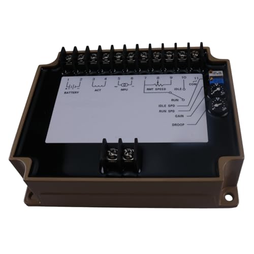 FridayParts Engine Governor Speed Controller 3062322 EFC3062322 Generator Speed Control Unit Compatible for Cummins Engine KTA50 KTA38 KTA19