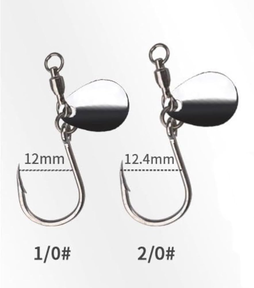 Amazon | E&K726 メタルマジック 対応 替えフック10個 #1/0