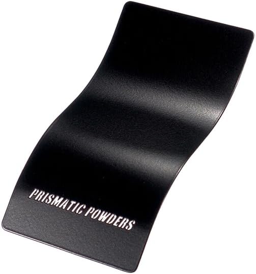 PRISMATIC POWDERS STONE BLACK - Solid Tone Polyester Powder Coating - Matte 1 LB - Durable, High Performance Coating for Automotive Metal, Wheels, Parts - Made in USA - (PSS-1168)