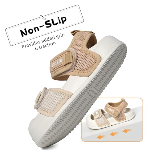 MK MATT KEELY Kids Sandals Boys Girls Summer Outdoor Non-slip Athletic Sandals Closed Toe Adjustable Sport Sandal Lightweight Beach Shower Shoes for Toddler/Little Kid4