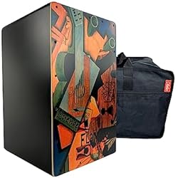 Cajon Flamenco Filigrana Cajon Flamenco Edición limitada Amazon con funda tipo mochila incluida. LLEGA PARA REYES
