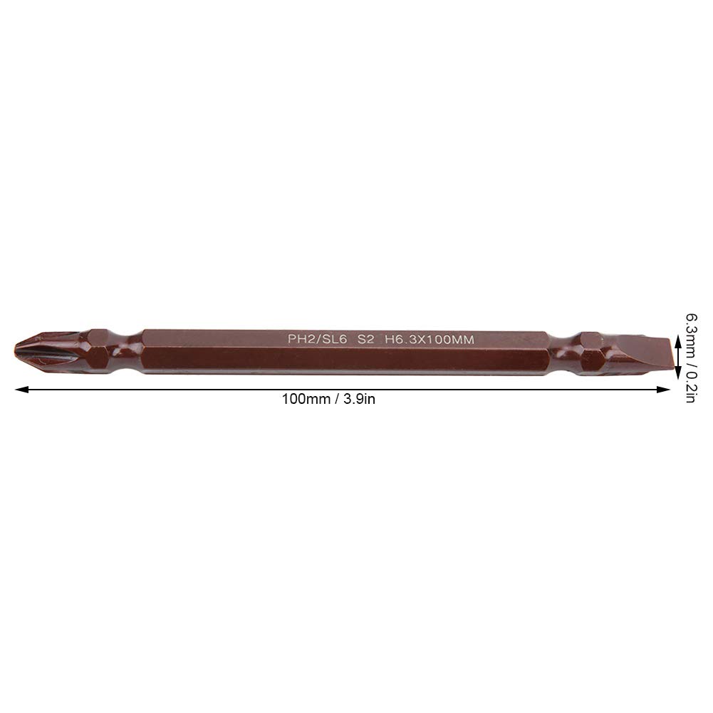 Magnetic Double Ended Screwdriver Bits - 10pcs -2