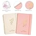 Joyberg Aesthetic Spiral Notebook, 2PCS Cute Notebook, 8.3