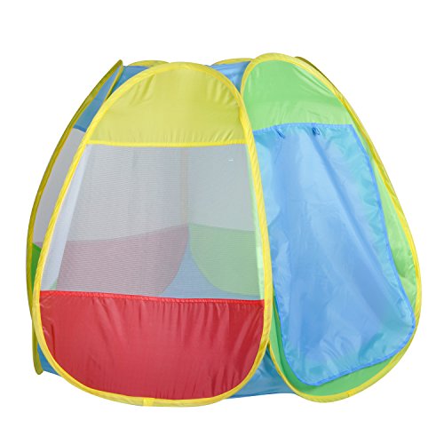 Knorrtoys 55323 - Bällebad Bellox inklusive 50 Bälle, Spielzelt, bunt, 100 x 100 x 90 cm