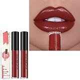 Onliane1 Waterproof Lip Gloss, Onliane Color Cream Texture Lipstick Waterproof Long Lasting...