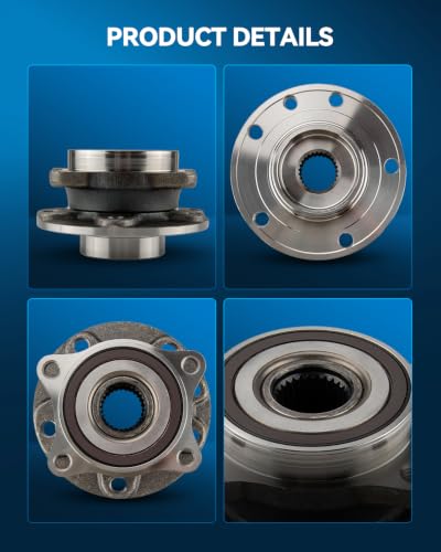 Image of PHILTOP 513348 x2 Front Wheel Bearing Hub Assembly for Chrysler 200