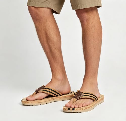 Image of Eagsouni Mens Womens Flip Flops Beach Thong Sandals | Unisex Comfortable Walking Thong Sandals，Beach Pool Water Slip On Indoor Outdoor