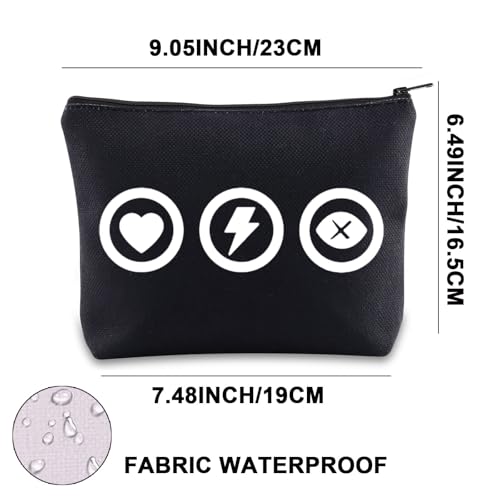 RDR2 Makeup Bag Arthur Fans Gifts Cores Stamina & Dead Eye Gifts RDR2 Merchandise RDR2 Arthur Zipper Bag (HeartBlack UK) - Image 2