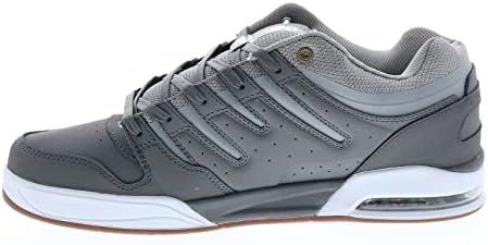 DVS Skateboard Shoes Tycho Charcoal/Grey/White Mens Size 10.5 | Image 4