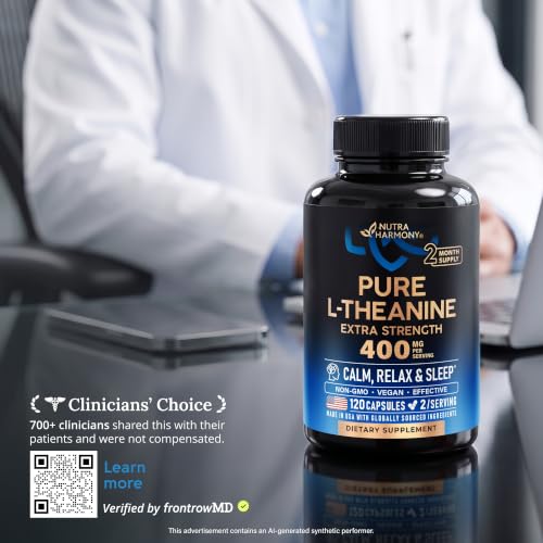 NutraHarmony L-Theanine 400mg