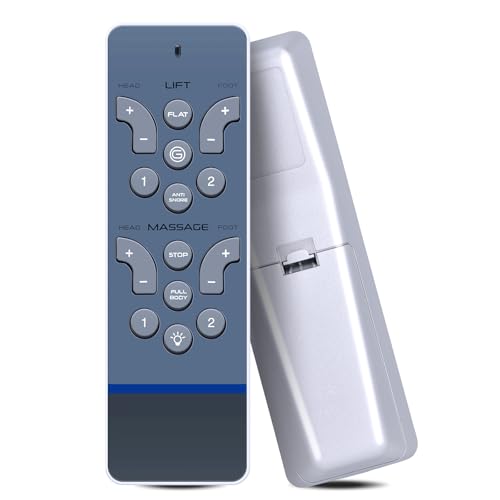 Replacement Remote Control for Tempurpedic Ergo Advanced Rc-wm-101 Adjustable Bed Base