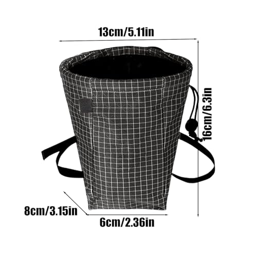 Bolsa de magnesio con cordon anticaida para evitar perdidas en gimnasio y Crossfit 5