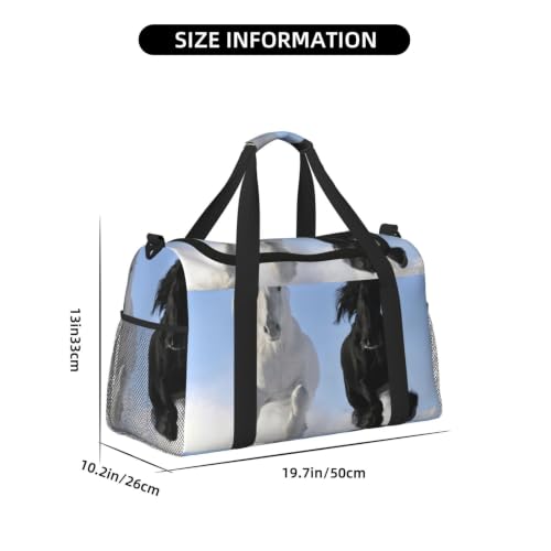 Bolsa de lona grande impermeable para deportes, playa y piscina 4