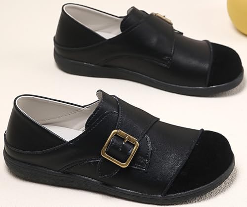 Image of Slip on Loafers for Women Work Walking Comfortable Flats Shoes for Casual Driving Evening Going Out Indoor Office,Standing,Shopping,Ladies Clearance Shoes