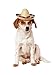 Rubie's Costume 888594-M-L Co Pet Sombrero Hat With Multicolor Trim, Medium/Large