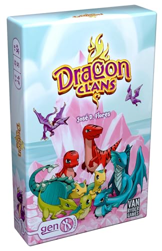 Dragon Clans juego de mesa familiar para 2-5 jugadores
