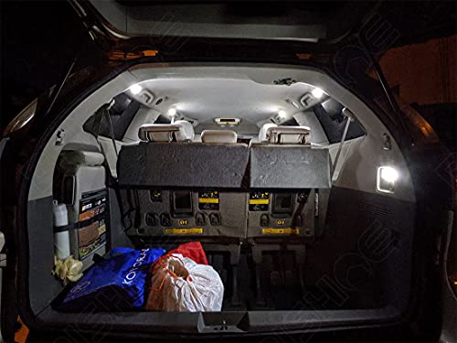 Kit Luces LED Interior Blanco Toyota Sienna 2011-2020 miniatura 3