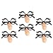 Colcolo 6X Toys Male Penis Nose with Eye Glasses Hen Party Supply