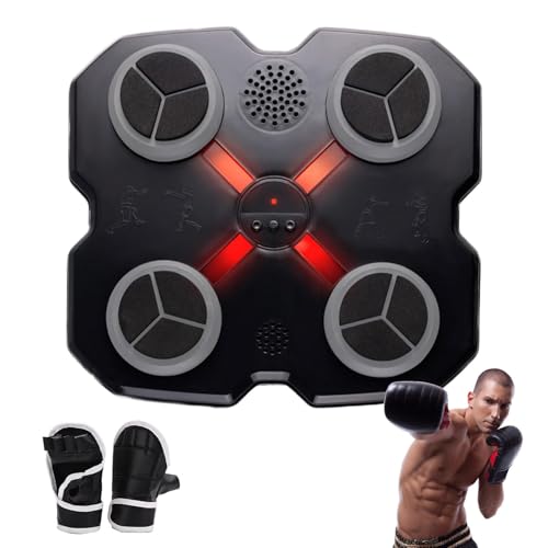 Machine de boxe avec lumière et musique, le cadeau parfait pour initier les enfants au sport
