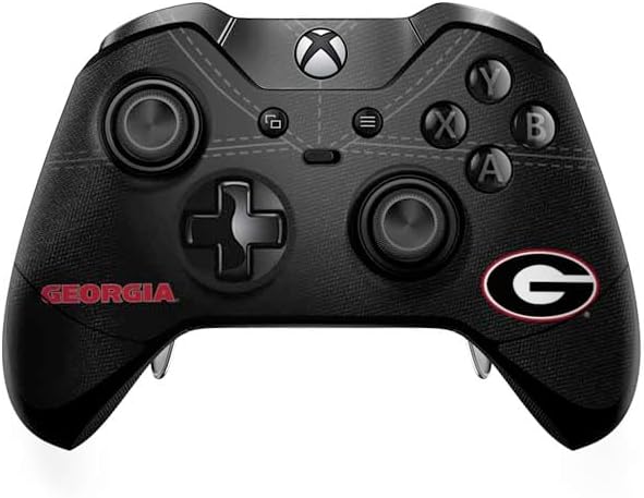 Skinit Decal Gaming Skin Compatible with Xbox One Elite Controller - Officially Licensed University of Georgia Logo Design