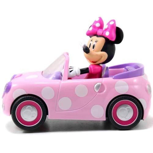 Voiture Radio-Commandée Minnie Disney Jada Roadster rose télécommandé - 4