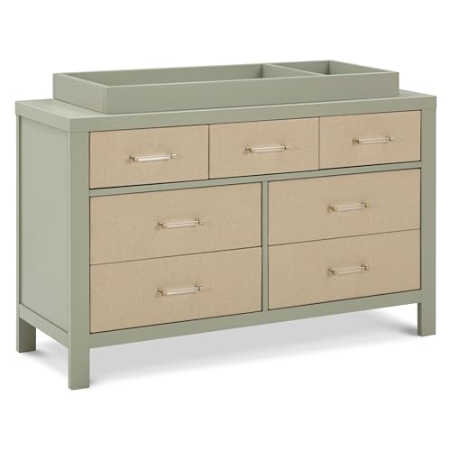 Namesake Universal Wide Removable Changing Tray (M0619) in French Sage, GREENGUARD Gold Certified by DaVinci - Image 3