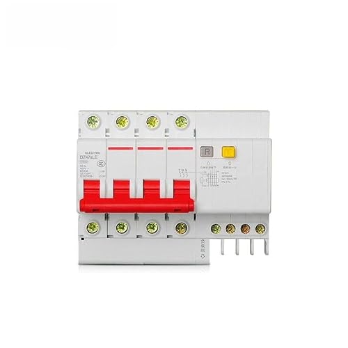 LKPEHTAGN Small Leakage Protection Circuit Breaker; DZ47SLE 4P D 16A 75MA