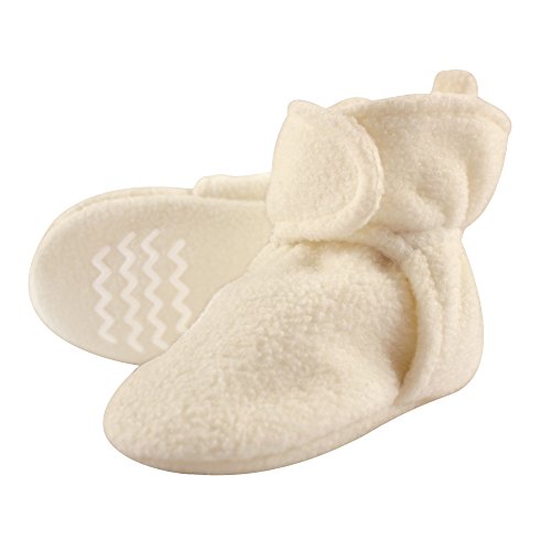 Hudson Baby Unisex-Child Cozy Fleece Booties Winter Accessory Set
