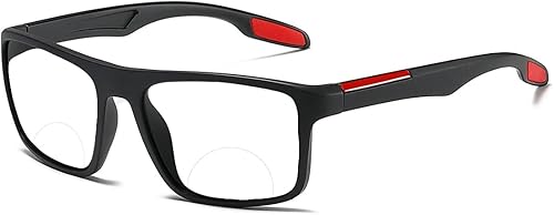 Miniatura 3 de laureles Gafas de lectura bifocales fotocrómicas para hombre, gafas deportivas para mujer, gafas de sol de transición cuadrada