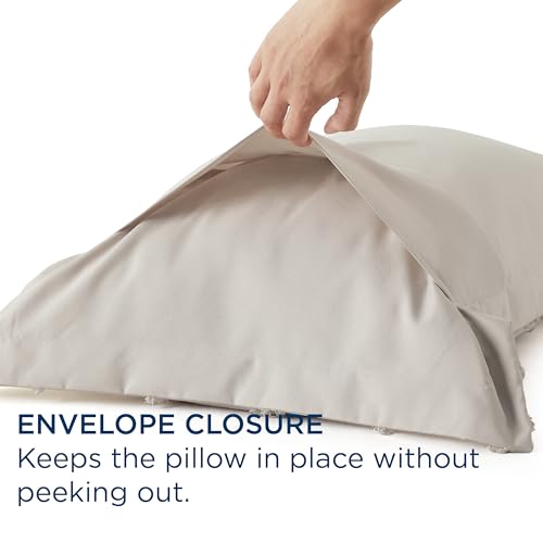 Bedsure US000024EST Pillow Shams Standard Size 2 Pack, Decorative Boho Pillow Shams With Envelope Closure, Ultra Soft And Breathable Pillow Cases Standard Size For Bed Pillows thumb #4