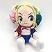 lliang Juguete de Peluche 25 cm Cartoon Anime Suicide Squad Harley Quinn Peluche Algodón Suave Muñeca Muñeca Juguete Lindo para Niñas Peluche