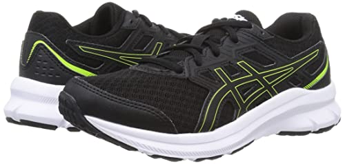Asics Jolt 3, Scarpe Uomo, Black Hazard Green, 42