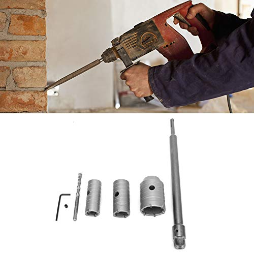 Broca de serra de metal durável prata de alta qualidade, conjunto de serra de buraco forte, parede d