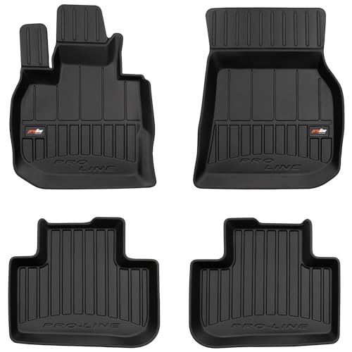 MOTOS Alfombrillas de Goma para BMW X4 G02 Desde 2018 Mejore la Comodidad de Sus Viajes con la Alfombra Antideslizante Car 3D- Alfombrillas de Coche para Varias Estaciones
