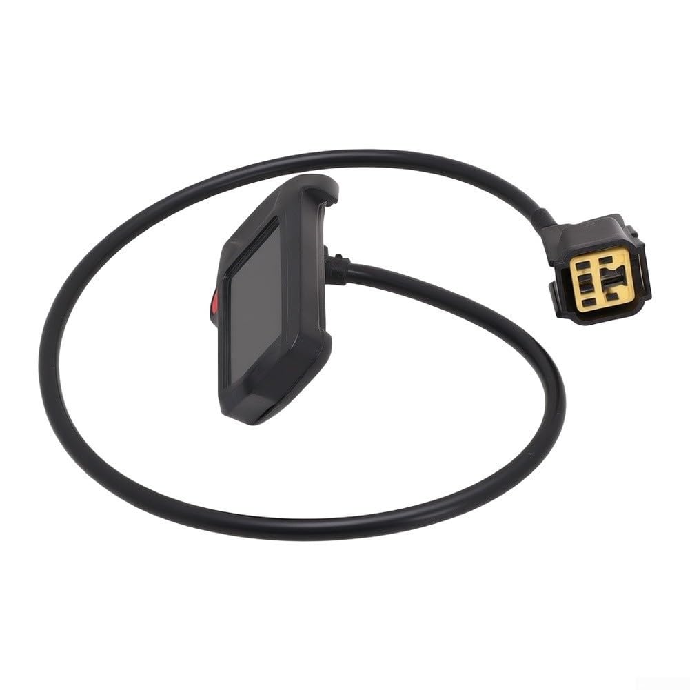 Asamblea de velocímetro de plástico ABS 8cm diseño negro