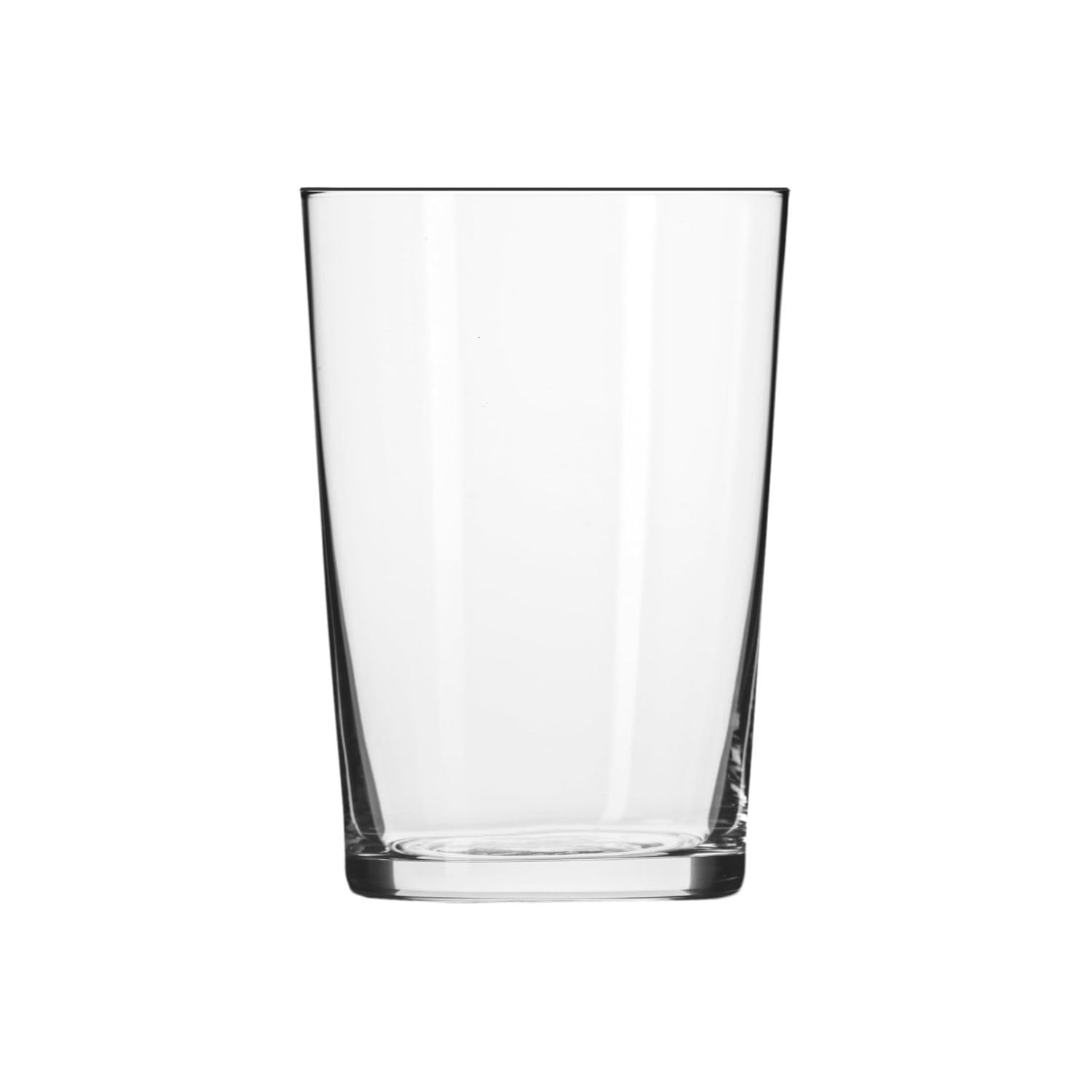 KROSNO Szklanki do Herbaty i Napojów Kolekcja Basic, Zestaw 6 x 280 ml | Szkło Kryształowe Bezołowiowe, do herbaty, kawy, naparów i napojów, zmywarka, codzienne użytkowanie