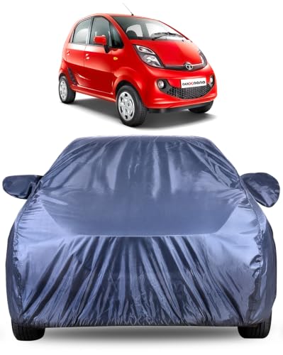 Image of Autofact Premium Car Cover for Nano | All Weather Water-Resistant Full Body Car Cover | Light-Weight Triple-Stitched Outdoor Shield with UV Protection, Dustproof & Heat-Resistant