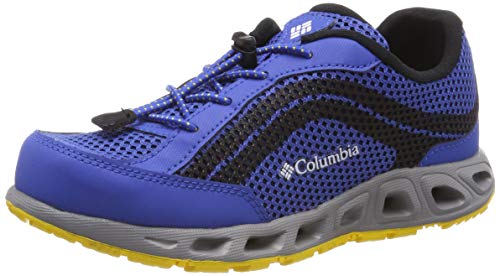 Columbia Youth Drainmaker IV, Zapatillas, Blue (Stormy Blue, Deep Yellow 426), 36 EU