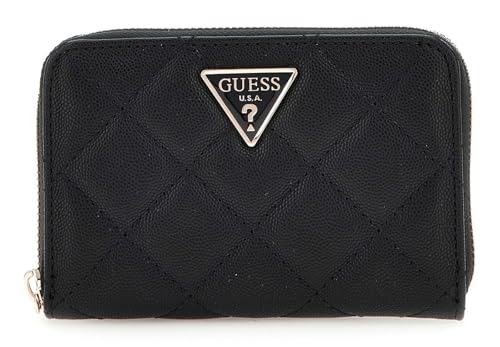 Portefeuille GUESS Eco Carly noir parfait pour votre sac à main de jour