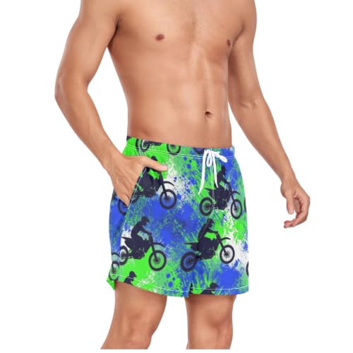 Pantalones cortos de voleibol y playa con diseño de salpicaduras urbanas 3