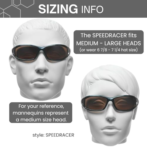 Image of proSPORT Blue Light Reducing High Definition HD Lens Sunglass TR90 Sport Frame Men Women