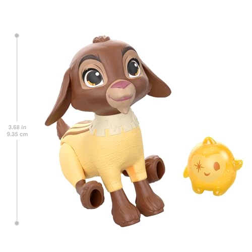 Mattel Disney Wish Dolls, Valentino & Star Figures Set & 6 Accessories Like Pet Bed & Blanket, Goat Figure Bends Back Legs, Inspired by The Movie - image 2