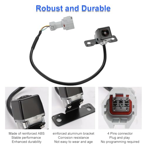 Image of JDMON Backup Camera Replacement for Hyundai Santa Fe Sport 2.0L 2.4L L4 2013 2014 2015 2016 Reverse Rear Park Assist Camera Replacement for 95760-2W000 95760-2W000-FFF 95760-2W300
