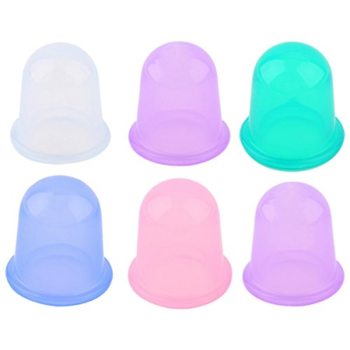 Face Body Massage Cupping Therapy Set Silicone Vacuum Suction Cup Anti Cellulite Anti-Wrinkle Anti-Aging Effect
