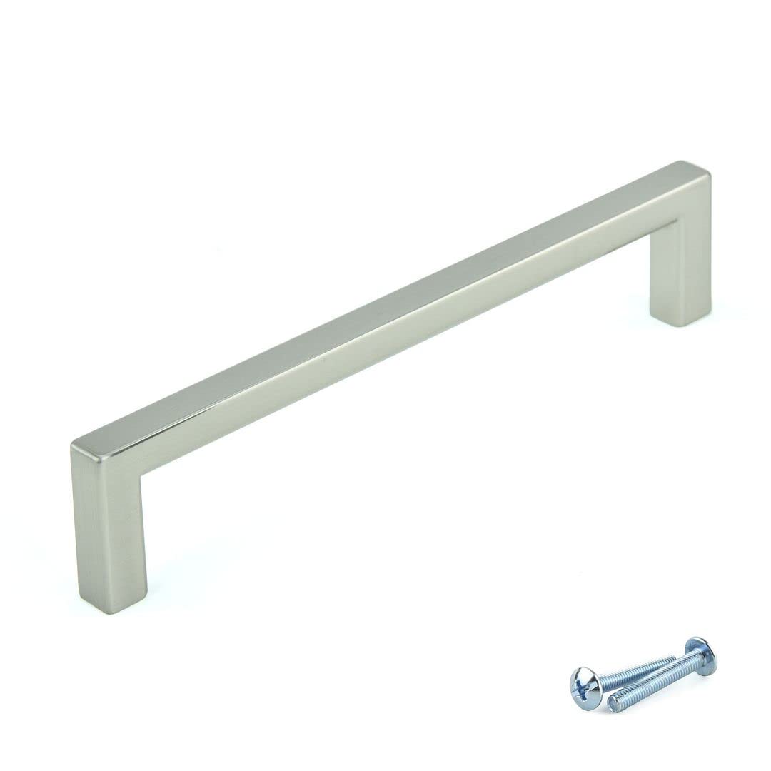 M4tec Bar Kitchen Cabinet Door Handles – Bedroom Furniture Stainless Steel Pull Handle, Kitchen Wardrobe Doors, Cupboards, Drawer Handles- R7 Series 128Mm